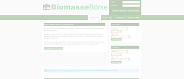 Startseite BiomasseBörse